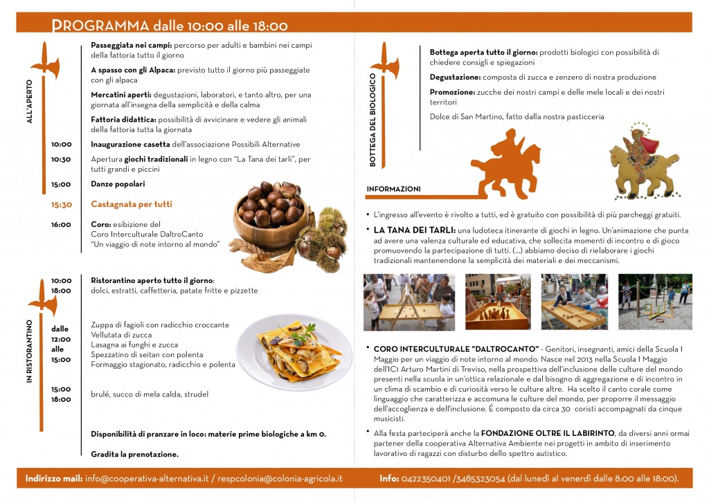 Festa san martino programma