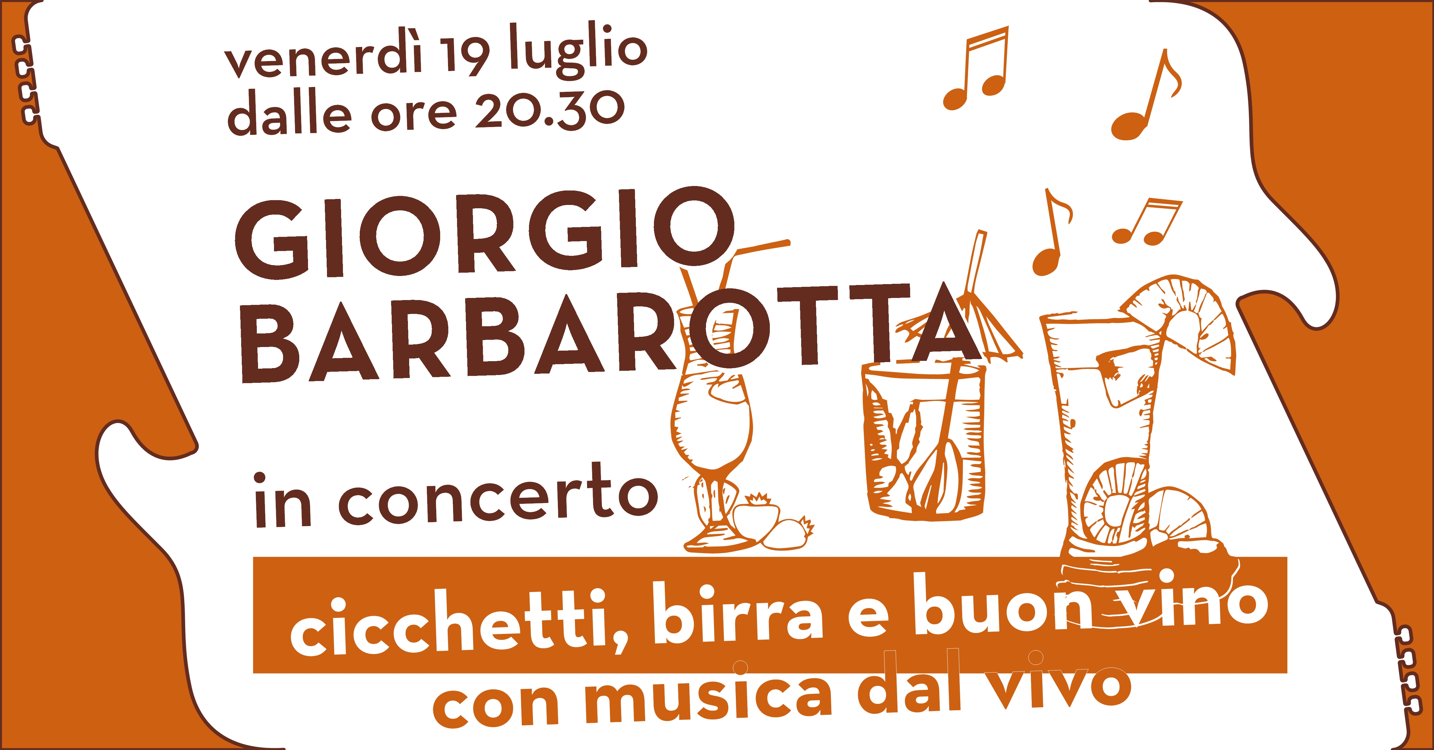 Giorgio Barbarotta concerto copertina