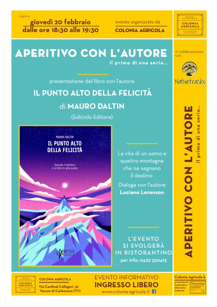 aperitivo con l'autore Mauro Daltin