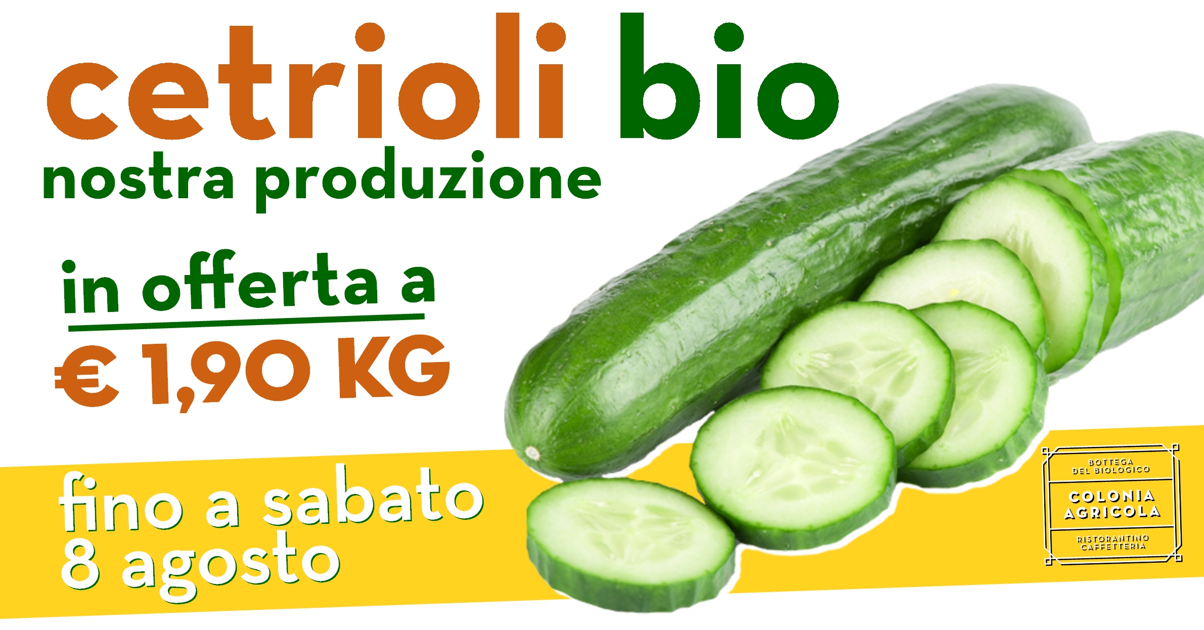 Promo cetrioli nostra produzione