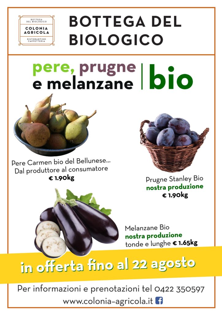 Promo Prugne Pere Melanzane Bio